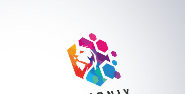 Шаблон логотипа на тему графика