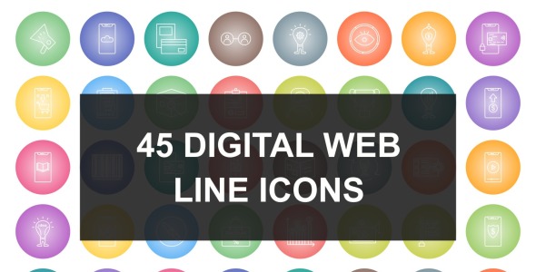 Набор иконок на тему финансы