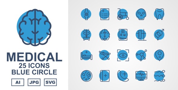 Набор иконок на тему medical