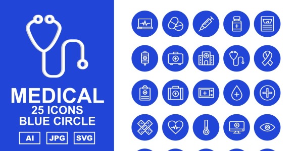Набор иконок на тему medical