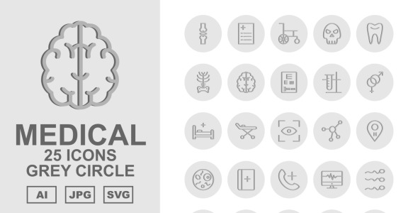 Набор иконок на тему medical