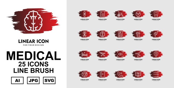 Набор иконок на тему medical