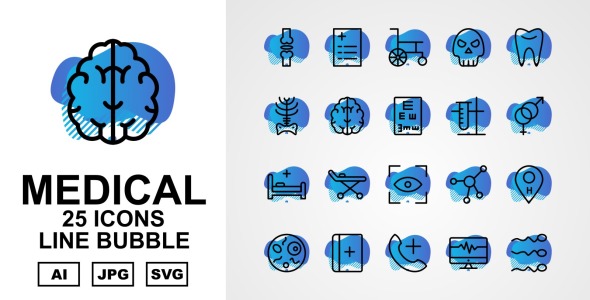 Набор иконок на тему medical