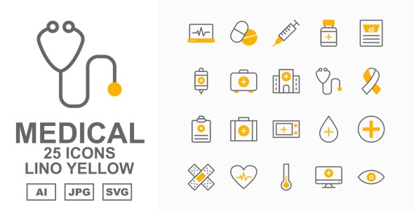 Набор иконок на тему medical