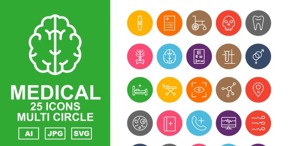 Набор иконок на тему medical