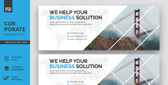 Шаблон для соцсетей на тему графика