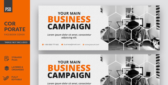 Шаблон для соцсетей на тему графика