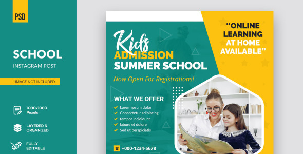 Шаблон для соцсетей на тему графика