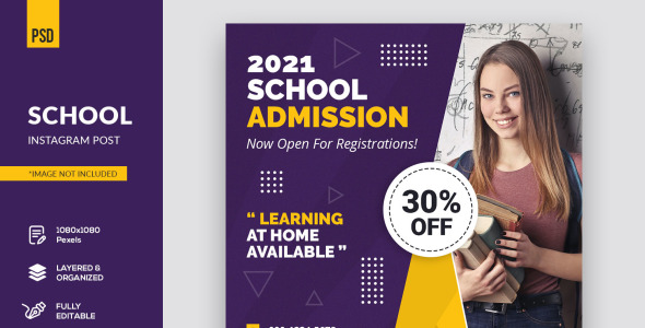 Шаблон для соцсетей на тему графика