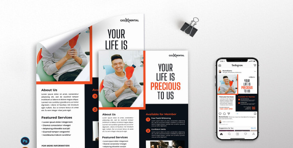 Фирменный стиль на тему графика