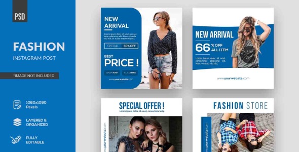 Шаблон для соцсетей на тему графика