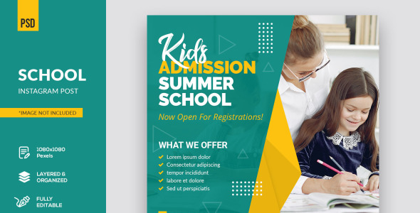 Шаблон для соцсетей на тему графика