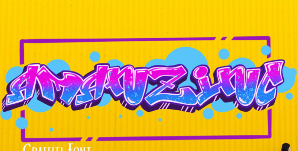 Шрифт на тему графика