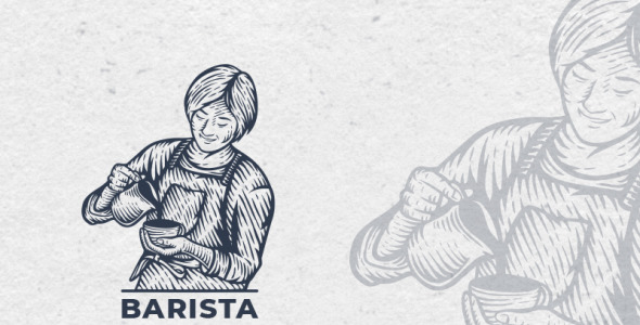 Шаблон логотипа на тему графика