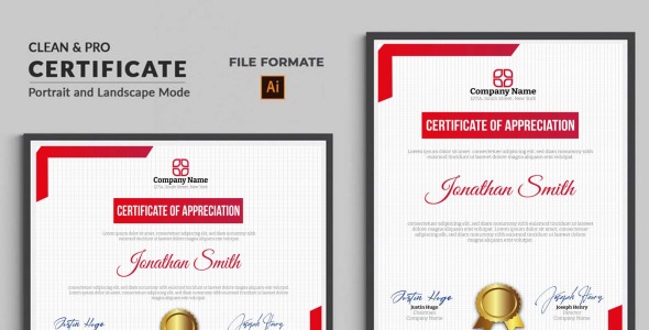 Шаблон сертификата на тему графика