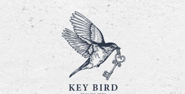 Шаблон логотипа на тему графика