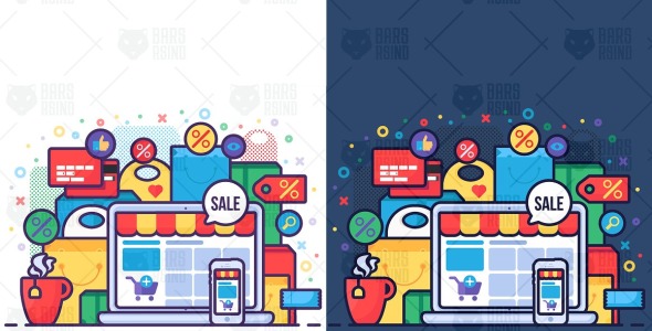 Vector на тему графика