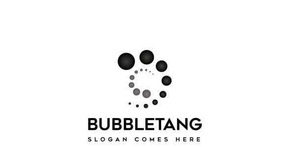 Шаблон логотипа на тему графика