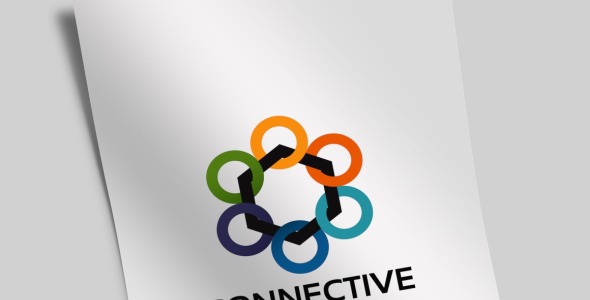 Шаблон логотипа на тему графика