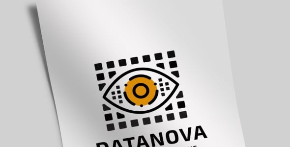 Шаблон логотипа на тему графика