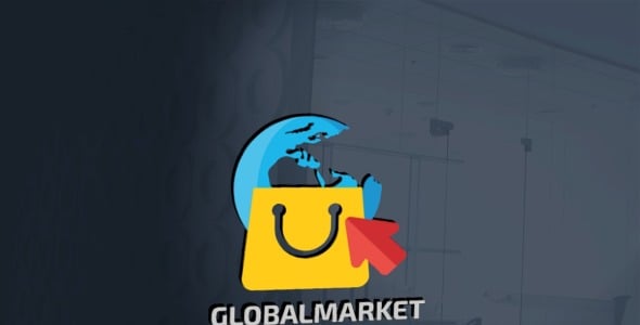 Шаблон логотипа на тему графика