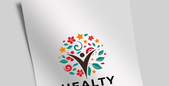 Шаблон логотипа на тему графика