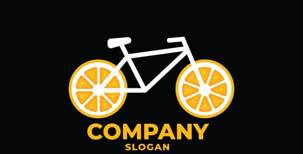 Шаблон логотипа на тему графика