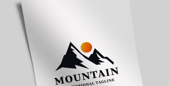 Шаблон логотипа на тему графика