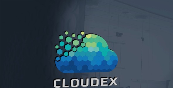 Шаблон логотипа на тему графика