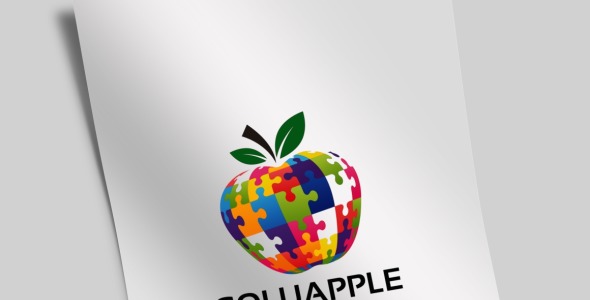 Шаблон логотипа на тему графика