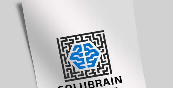 Шаблон логотипа на тему графика