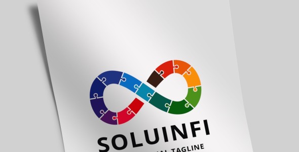 Шаблон логотипа на тему графика