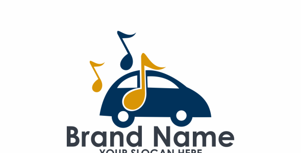 Шаблон логотипа на тему графика