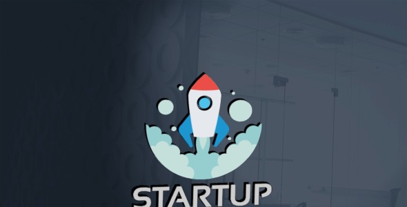 Шаблон логотипа на тему графика