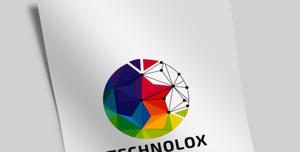 Шаблон логотипа на тему графика