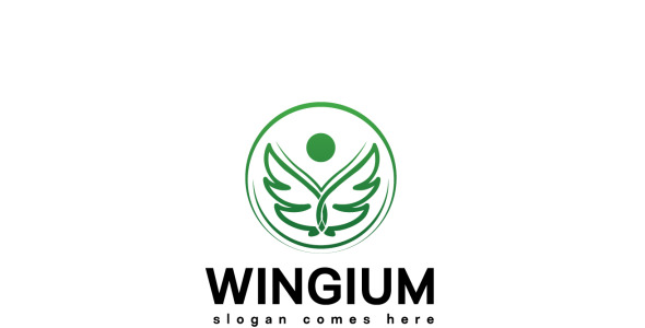 Шаблон логотипа на тему графика