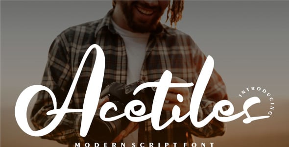 Шрифт на тему графика