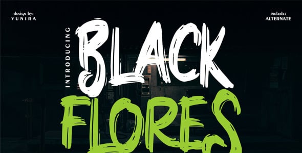 Шрифт на тему графика