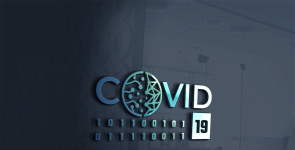 Шаблон логотипа на тему графика