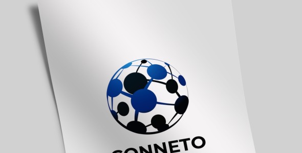 Шаблон логотипа на тему графика