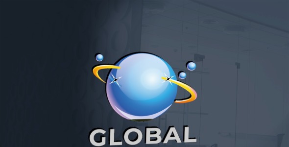 Шаблон логотипа на тему графика