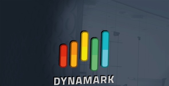 Шаблон логотипа на тему графика