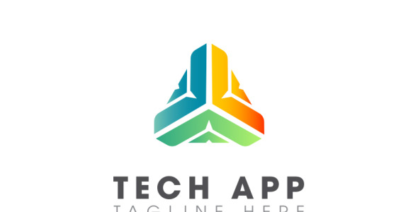 Шаблон логотипа на тему графика