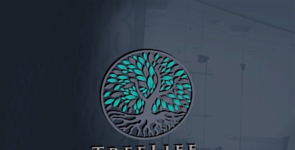 Шаблон логотипа на тему графика