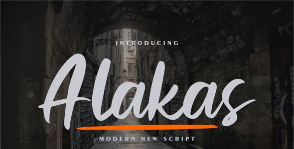 Шрифт на тему графика