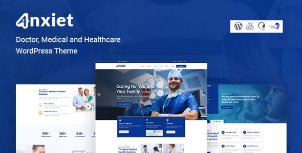 Doctor, Medical and Healthcare WordPress Theme