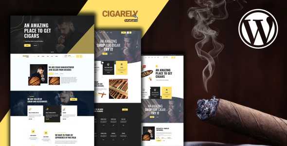 сигарный магазин woocommerce тема