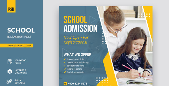 Шаблон для соцсетей на тему графика