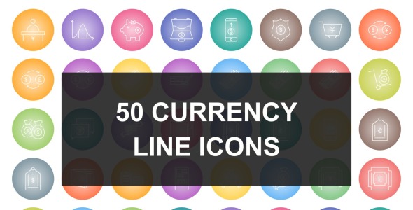 Набор иконок на тему финансы