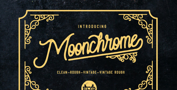 Шрифт на тему графика